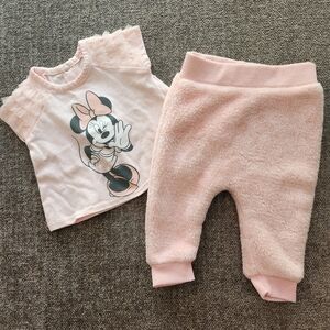 Baby Minnie Mouse Outfit Size 0-3 Months